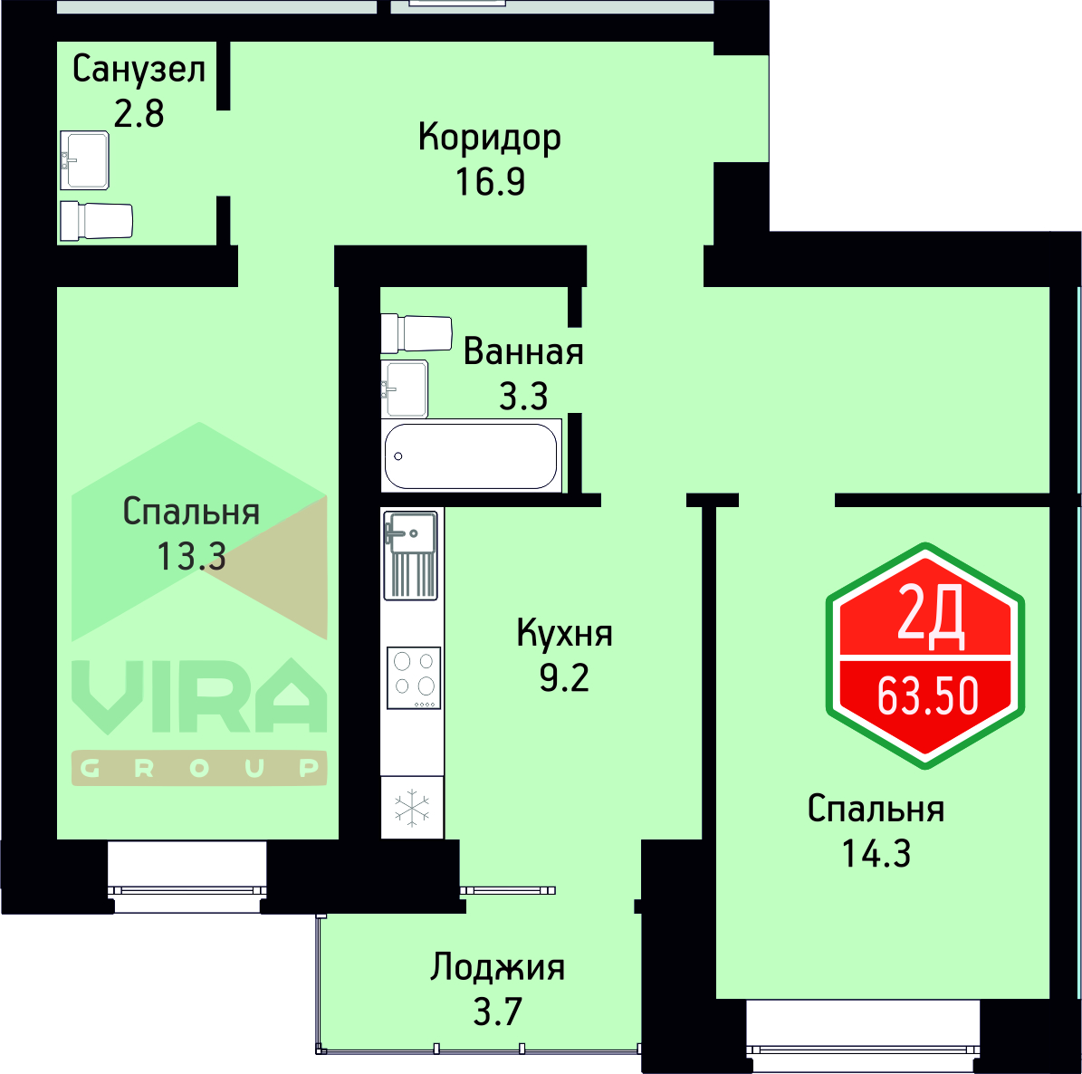 Схема квартиры