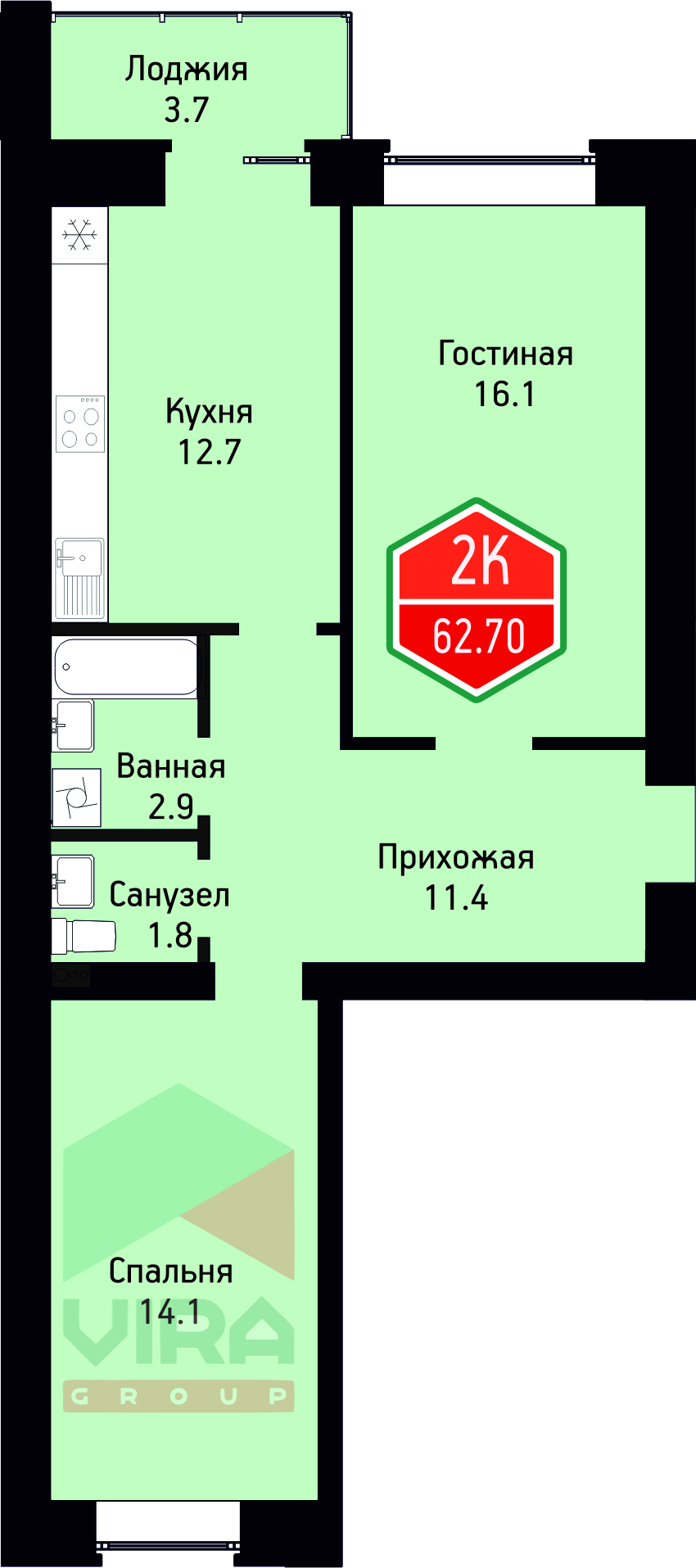 Схема квартиры